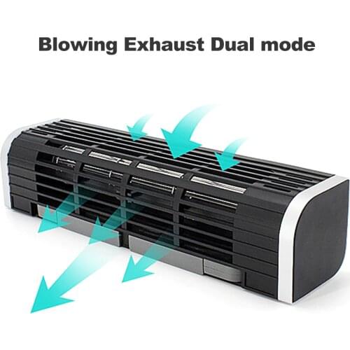 Olmaster CF-1691 USB Cooling Fan Laptop Pad Stand Fan Notebook Computer Phone Cooler Horizontal Fan Bracket Black