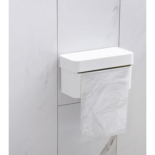 1PC Plastic Bag Storage Box Organizer Garbage Bags Collection Box Newest Organizer Case Housekeeping Container OK 0721