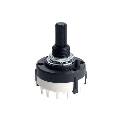 2pcs,1 POLE 3 Position Custom Wiring ROTARY SWITCH 1P3T Variable