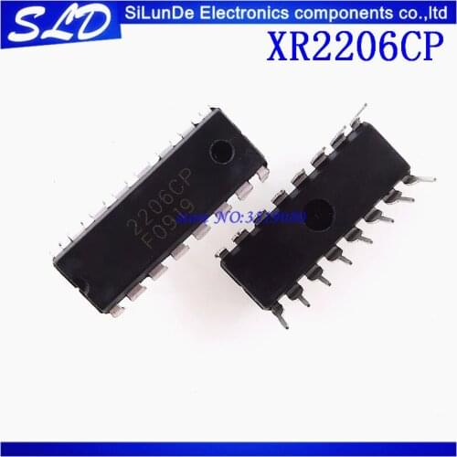 2pcs/lot XR2206CP 2206CP DIP DIP-16 XR2206 new and original in stock