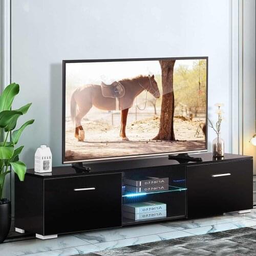 57 inch High Capacity TV Cabinet Modern LED TV Stand Living Room Furniture Detachable TV Bracket Home Furnishings US Shipping