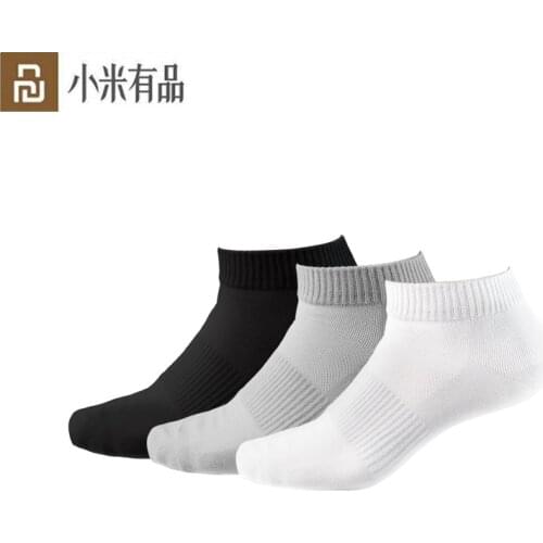 Youpin SKAH Lce Socks Antibacterial Deodorant Man Short Socks Fashion Breathable Man Boat Socks Comfortable Casual Socks