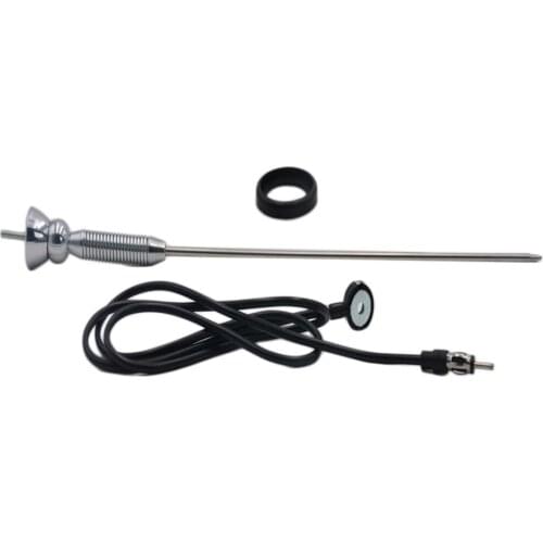 Car Vehicle Antenna Signal Aerial Radio Telescopic Extended Spring Soft Rod