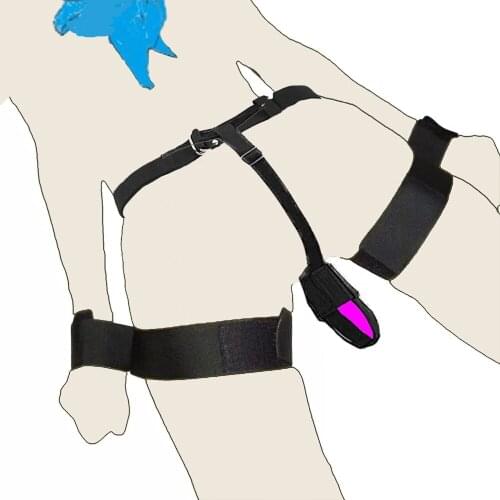 BDSM Handcuffs Bondage Restraint Belt Harness Holder Strap-on Nylon Waist Massage Sex Toys For Women Masturbator Slave Fetish