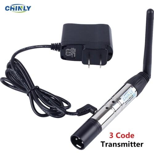 2.4G ISM DMX512 Wireless Lighting Controller Transmitter Communication distance 300M for Stage PAR Party Light