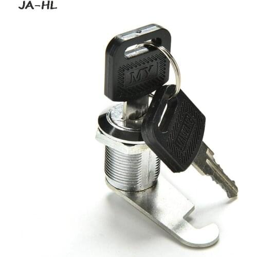 Security Furniture Locks Cam Cylinder Locks Door Cabinet Mailbox Drawer Cupboard Locker With Plastic Keys Hardware 1PCS