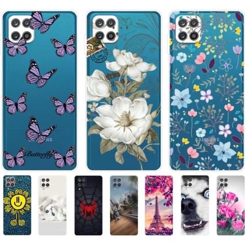 For Samsung Galaxy M12 F12 Case 6.5" TPU Soft Silicone Back Cover for Samsung M12 Bumper Case For Samsung Galaxy M12 Phone Cases