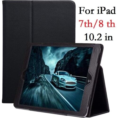 Folio Coque for iPad 10.2 2019 2020 iPad 8th 7th Case Magnetic A2197 A2200 A2270 A2430 Smart Stand PU for iPad 8 2020 10.2 Cover