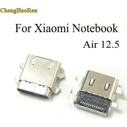 ChengHaoRan 1PCS for Xiaomi Mi notebook 12.5 161201-01 TYPE C type-c charging port usb power jack charge socket connector