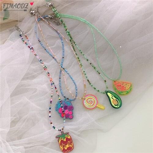 Чокеры из бусин FIMAODZ China At AliExpress