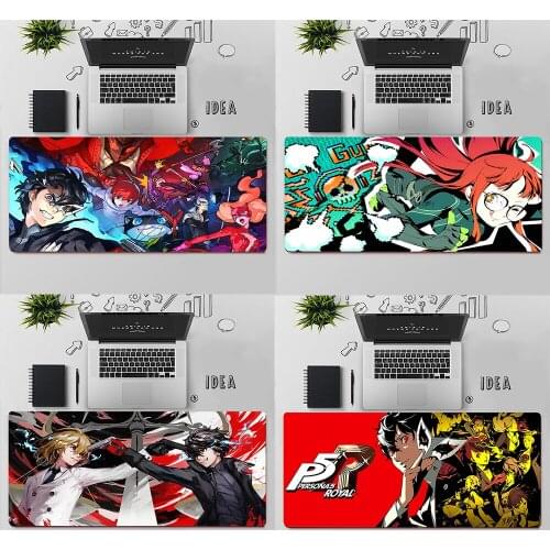 Gaming Mouse Pad Large Mouse Pad PC Gamer Computer Mouse Mat Persona 5 Big Mousepad Keyboard Desk Mat XXL Carpet Mause Pad