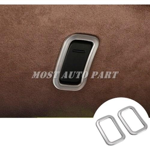 Stainless Car Roof Cargo Trunk Hook Trim Cover For Benz S Class W222 2014-2018 Car accesories interior Car decoration