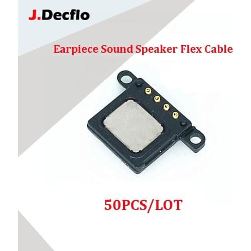 JDecflo 50Pcs/Lot Earpiece Sound Speaker Flex Cable For iPhone 6 6S Plus 6P 6SP 6G 4.7'' Ear Pieces Repair Replacement Parts