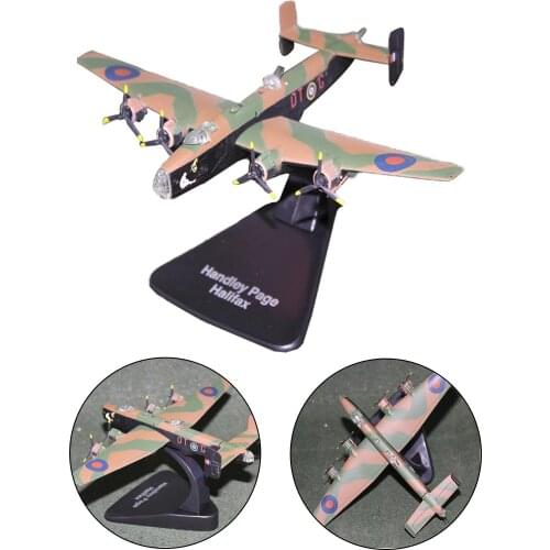 1/144 Handley Page Halifax Diecast Airplane Model Alloy Adult Gifts Boys Toys Decorations