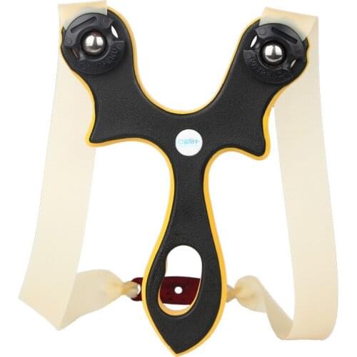 Tied-free Slingshot Sharp Assassin Slingshot Wild Card Ball Bow Flat Leather Bow Dual-use Traditional Bow Slingshot Free Tied