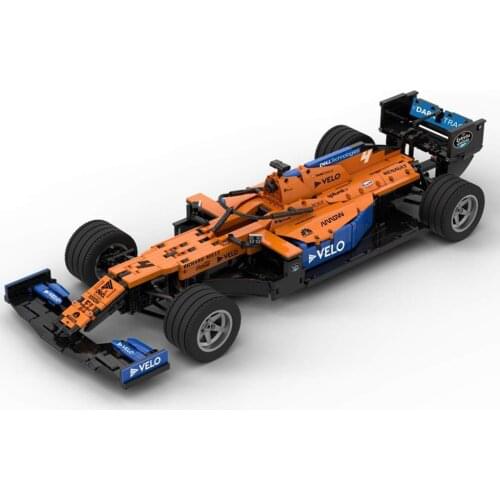 Moc-47398 Formula One Assembly building blocks parts package technology Supercar Static model display