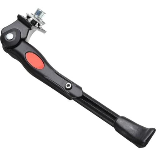 MTB Bike Middle Kickstand Foot Brace Kickrack Bicycle Side End Support Cycle Leg Bracket Adjustable Aluminum Alloy