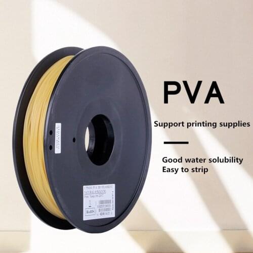 3D printing PVA filament 0.5Kg 1.75mm/2.85mm hotend soluble supporting 3D printer material