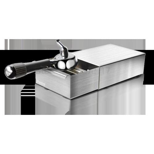 NEW Stainless Steel Espresso Coffee Knock Box With Drawer Coffee Slag isn't Splash Manual Coffee Grinder Coffee Accessories