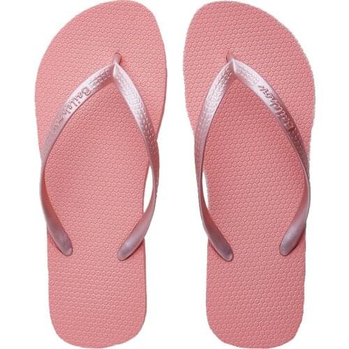 Women Flip Flops Flat Summer Shoe 2021 Outdoor Fashion Bling Womens Shoes Beach Slippers Comfortable Sandals Female Flipflop 40