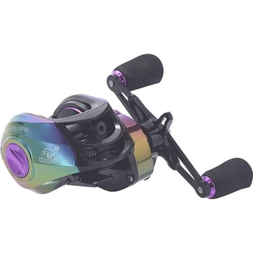 Baitcasting Fishing Reel 10KG Max Drag 7.2:1 High Speed Gear Ratio Baitcasting Reel Magnetic Brake System Sea Fishing Wheel