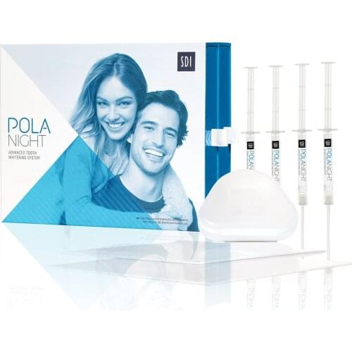 Sdi Dental Pola Night - Teeth Whitening - Teeth Whitening at Home - White Teeth - Teeth Whitener - 5*1.3g