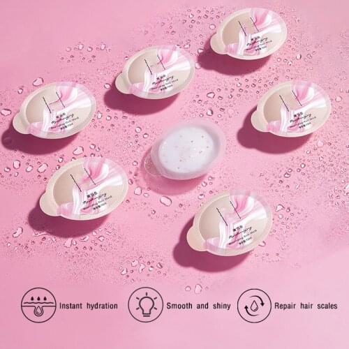 Sevich 7pcs/set Hair Mask Nourishing Repair Damage Restore Soft Hair 12ml Deep Repair Keratin Hair Treatment Water Bombs Mask