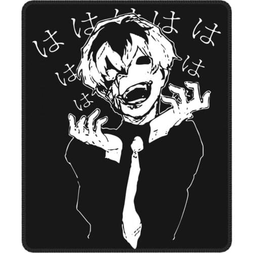 Laughing Ghoul Tokyo Ghoul Mouse Pad Japanese Anime Kaneki Ken Non-Slip Mat Pads Natural Rubber Computer Keyboard Desk Pad