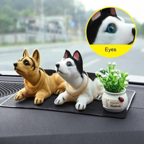 Dog Decoration Gift Decoration Creative Decoration Shake Head Dog Cute Shepherd St Bernard Car Doll Beagle