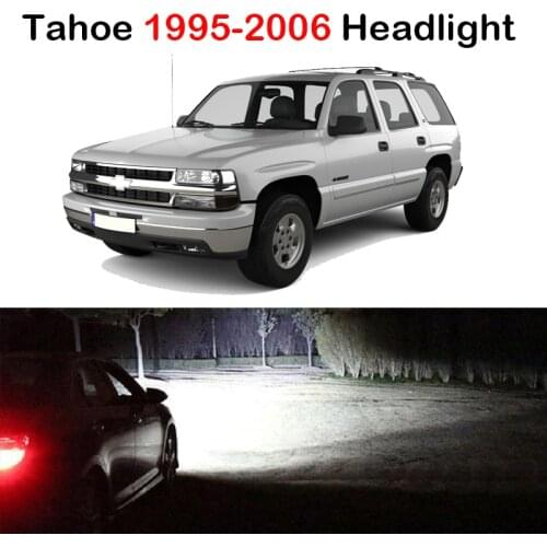 Car Bulb For Chevrolet Chevy Tahoe 1995 1996 1997 1998 1999 2000 2001 2002 2003 2004 2005 2006 LED Headlights Bulb Low High Beam