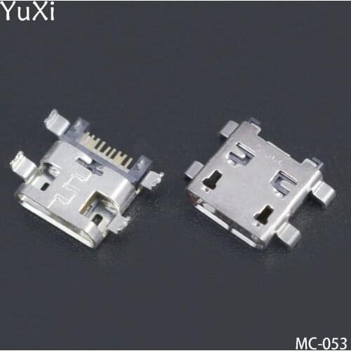 YuXi Best Price 7pin Micro USB connector jack Socket FOR Samsung i9195 i9190 i8262 i9192 i8268 i829 charging port
