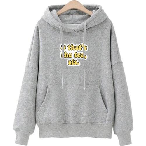 Letter Funny Hoodies Sweatshirt Female Harajuku Casual Coat Hat Autumn Winter Pink Pullover Loose Women Hoodies Sweatshirts