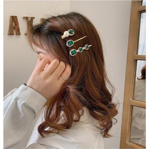 5PCS Women Hair Clip Decorative Vintage Hair Pin Hair Accessories for Women Rhinestones Hairpins Barrettes Hair Accessories Set