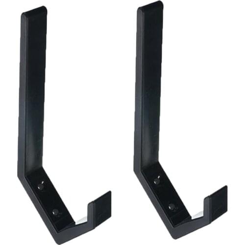 2Pieces Helmet Holder Hook Multi-functional Wall Mounted Coat Hat Stand Hangers