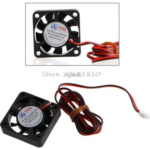 24V 40mm DC Brushless Cooling Fan 4010S 40x40x10mm CPU GPU For 3D Printer Extruder Whosale&Dropship