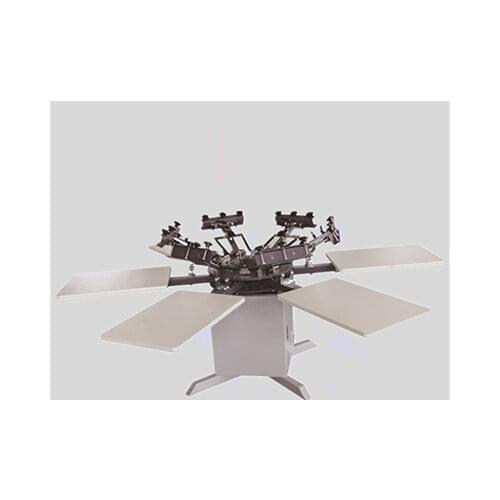 6 Color 6 Station T-shirt Screen Printing Machine T-shirt Printer T-Shirt Making Machine