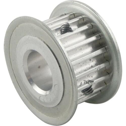 Free Shipping 5M Type 20T 20 Teeth 5mm Pitch 8mm Inner Bore 21mm Belt Width Timing Belt Pulley with M5 Screws