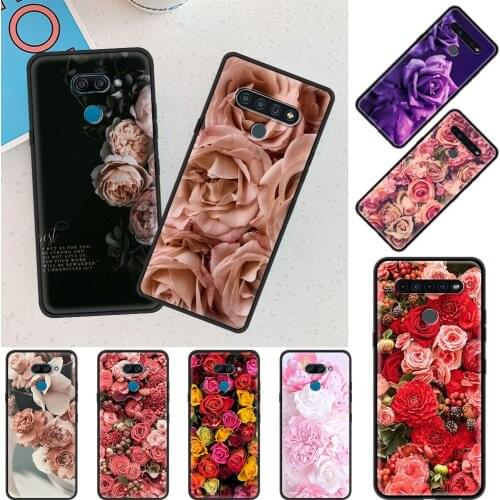 Prime Flowers Cell Phone Case for LG K41s K61 K50 G6 K50s G7 K40s K40 K71 K42 G8 K52 Soft Cover TPU Shell Coque Capa