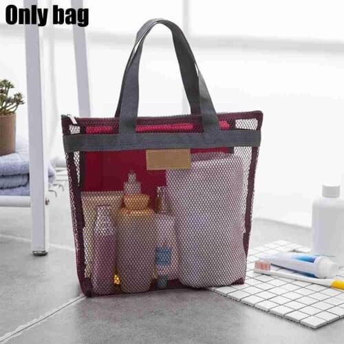 Kids Toys Beach Bag Mom Baby Handbag Dry Wet Separation Bags Bags Fitness Makeup For Towels Large Beach Sports Mesh Bag Swi H7I0