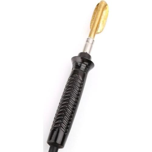 Electric Soldering Iron With Plastic Handle Flat Tip For Car Bumper Repair