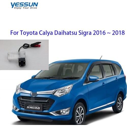 Yessun License plate camera For Toyota Calya Daihatsu Sigra 2016~2018 Car Rear View camera Parking Assistance