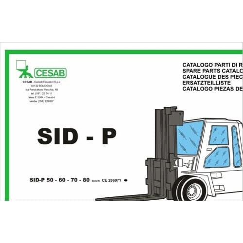 Cesab Spare Parts Catalog 2019