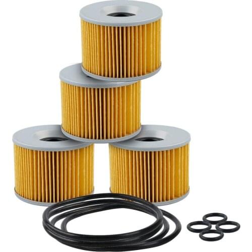 4 x Motorcycle Oil Filter For HONDA GL1000 GL1100 GL1200 CB750 CB900 EX250 New