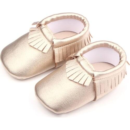 New Baby Shoes Princess First Walkers Baby Girl Sneaker Tassel Pendant PU Leather Baby Shoe Moccasins