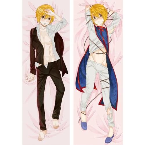 Anime Dakimakura Hunter x Hunter Kurapika BL Male Hugging Body Pillowcase Otaku Home Bedding Cushion Pillow Cover