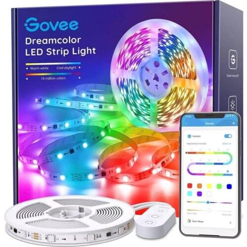 LED Symphony Lights with Set DC12V Mobile Phone Bluetooth APP 40-key Remote Control RGB Colorful Epoxy Waterproof Party Decor