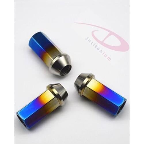Gr5 titanium lug nut M12*1.25*35mm