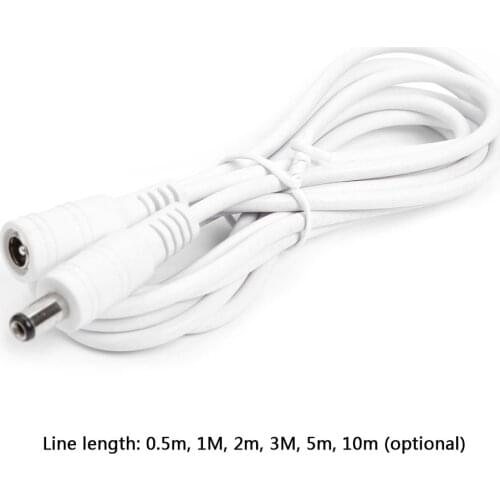 Power Extension Cord Cable Power Small Wire CCTV DC 12V-24V Male Female Camera for Household Electricity Supplies
