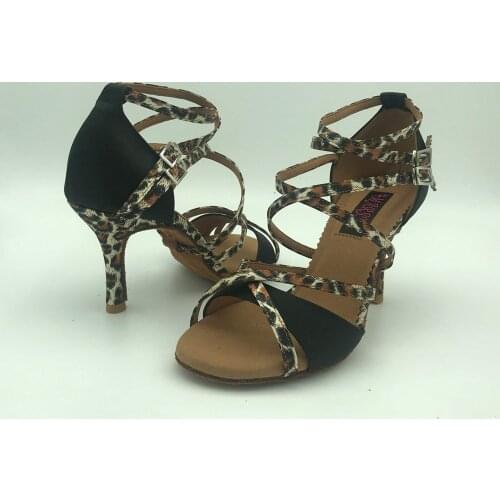 Comfortable womens latin dance shoes tango ballroom salsa shoes 62312BLP low heel high heel available