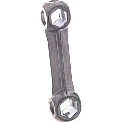 High Quality 10 In 1 Bicycle Dumbell Wrench Spanner Multifunction Bike Repair Tool 6mm-15mm